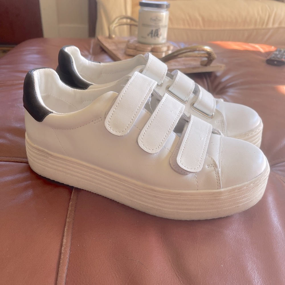 Sam Edelman platform Velcro sneakers